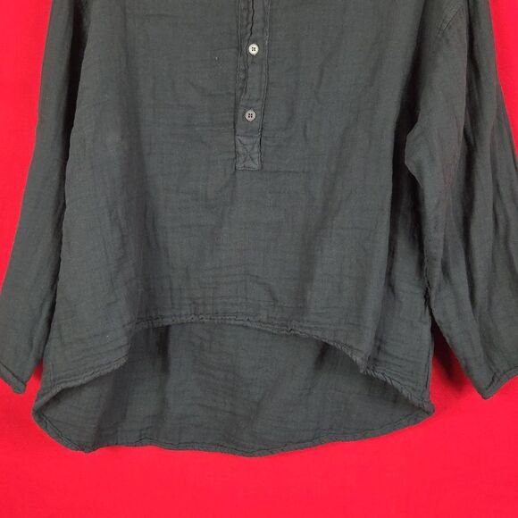 CP SHADES‎ Cotton Gauze Top Gray Womens Size XS - Picture 3 of 9